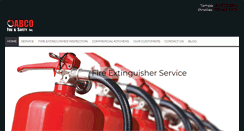 Desktop Screenshot of abcofireandsafety.com